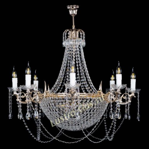 Люстра Елизавета №13 Купол в Симферополе Гусь Хрустальный