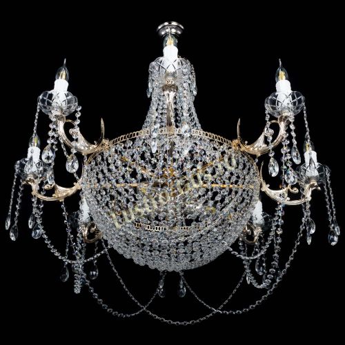 Люстра Елизавета №13 Купол в Симферополе Гусь Хрустальный