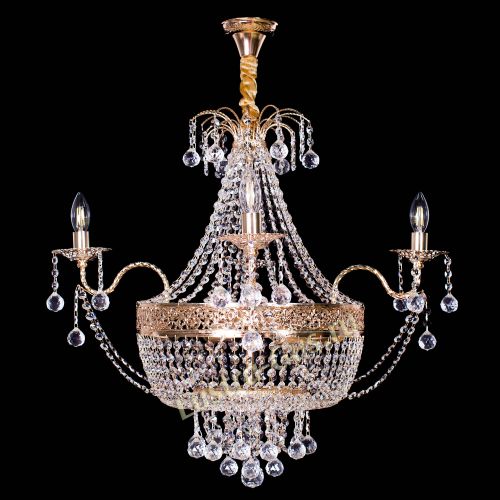 Люстра Валенсия №1 рожковая в Симферополе Гусь Хрустальный