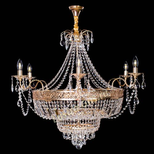 Люстра Валенсия №5 рожковая в Симферополе Гусь Хрустальный