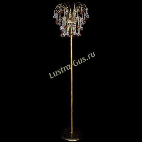 Торшер Агата шар под бронзу Чайный в Симферополе Гусь Хрустальный