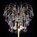 Торшер Агата шар под бронзу Красный в Симферополе