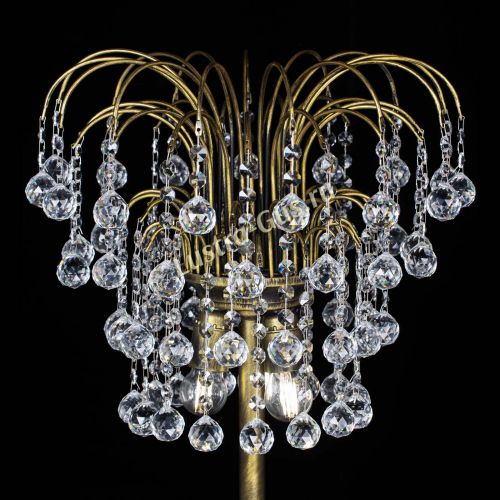 Торшер Агата шар под бронзу в Симферополе Гусь Хрустальный