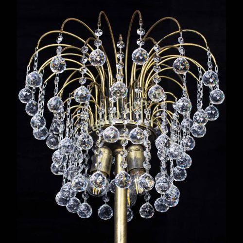 Торшер Агата шар под бронзу в Симферополе Гусь Хрустальный