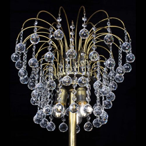 Торшер Агата шар под бронзу в Симферополе Гусь Хрустальный