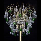 Торшер Агата шар под бронзу Зеленый в Симферополе