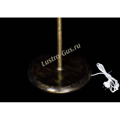 Торшер Агата шар под бронзу Зеленый в Симферополе Гусь Хрустальный