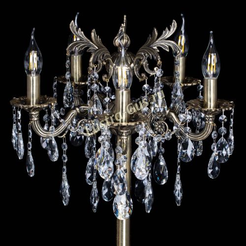 Бронзовый торшер Антей №5/1 в Симферополе Гусь Хрустальный