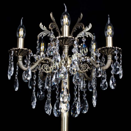 Бронзовый торшер Антей №5/1 в Симферополе Гусь Хрустальный