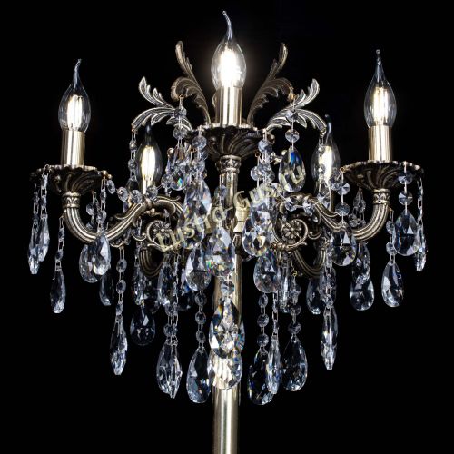 Бронзовый торшер Антей №5/1 в Симферополе Гусь Хрустальный