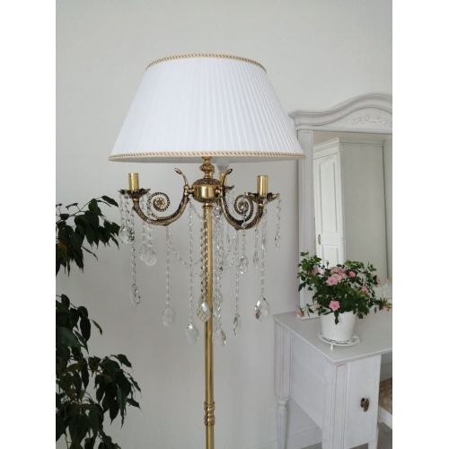 Бронзовый торшер Антик №3 баден в Симферополе Гусь Хрустальный