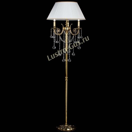 Бронзовый торшер Антик №3 шар в Симферополе Гусь Хрустальный