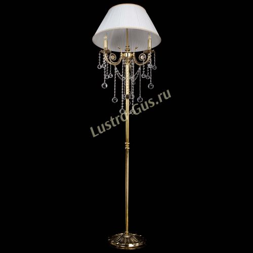 Бронзовый торшер Антик №3 шар в Симферополе Гусь Хрустальный