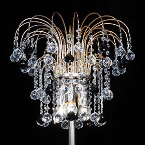 Торшер Акация шар черный в Симферополе Гусь Хрустальный