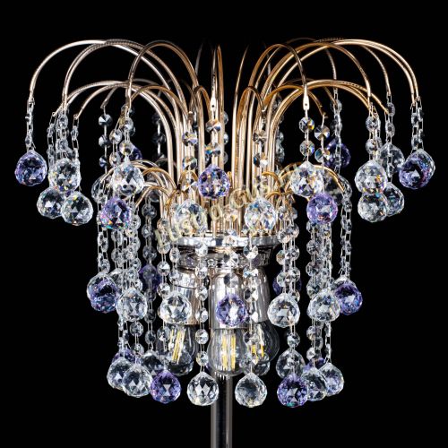 Торшер Акация шар фиолетовый в Симферополе Гусь Хрустальный