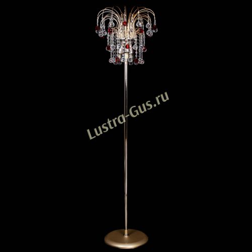 Торшер Акация шар красный в Симферополе Гусь Хрустальный