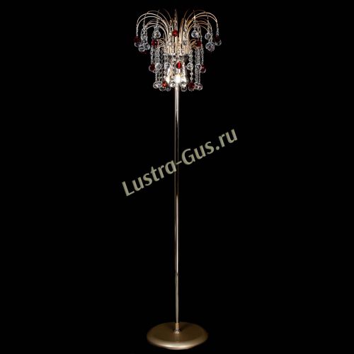 Торшер Акация шар красный в Симферополе Гусь Хрустальный