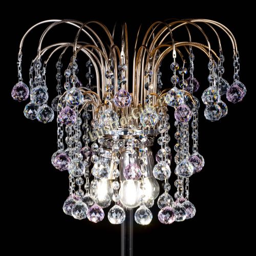 Торшер Акация шар розовый в Симферополе Гусь Хрустальный