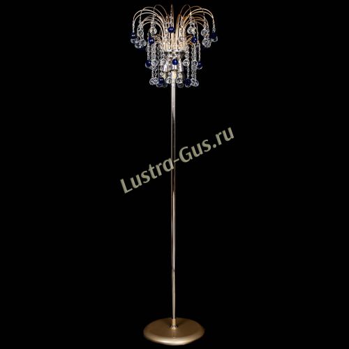 Торшер Акация шар синий в Симферополе Гусь Хрустальный