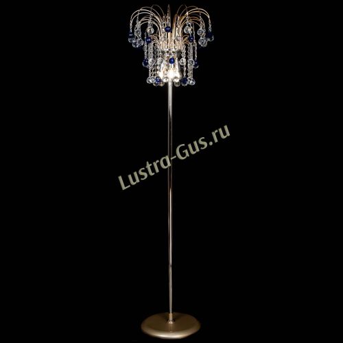 Торшер Акация шар синий в Симферополе Гусь Хрустальный