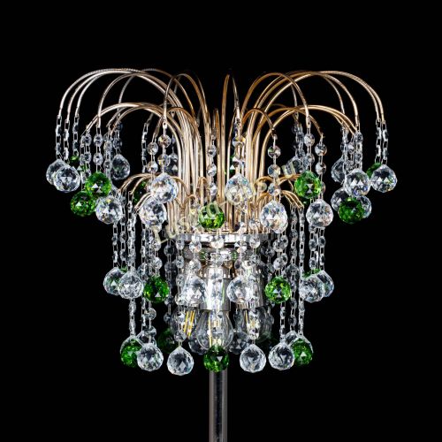 Торшер Акация шар зеленый в Симферополе Гусь Хрустальный