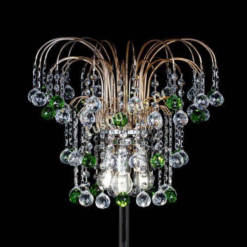 Торшер Акация шар зеленый в Симферополе Гусь Хрустальный