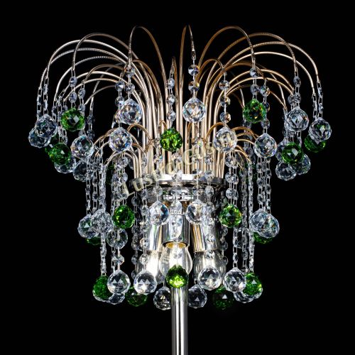 Торшер Акация шар зеленый в Симферополе Гусь Хрустальный