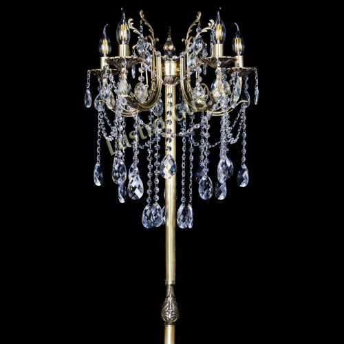 Бронзовый торшер Матильда №2 баден в Симферополе Гусь Хрустальный