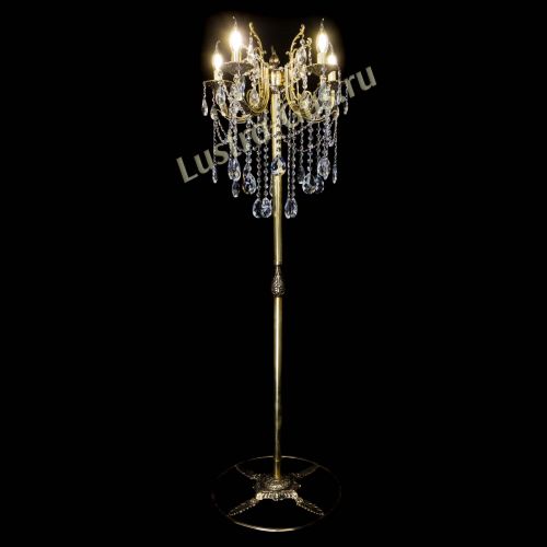 Бронзовый торшер Матильда №2 журавлик в Симферополе Гусь Хрустальный