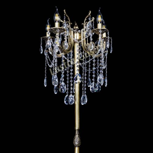 Бронзовый торшер Матильда №2 журавлик в Симферополе Гусь Хрустальный