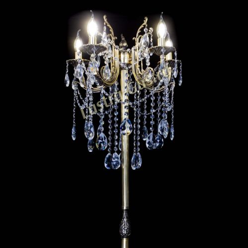 Бронзовый торшер Матильда №2 журавлик в Симферополе Гусь Хрустальный