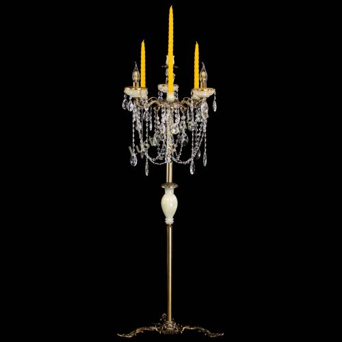 Торшер бронзовый Оникс №3 баден в Симферополе Гусь Хрустальный