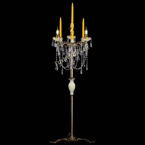 Торшер бронзовый Оникс №3 баден в Симферополе Гусь Хрустальный