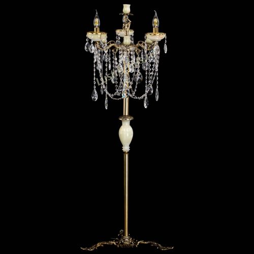 Торшер бронзовый Оникс №3 баден в Симферополе Гусь Хрустальный