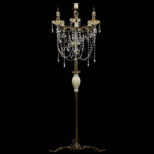 Торшер бронзовый Оникс №3 лучик в Симферополе Гусь Хрустальный