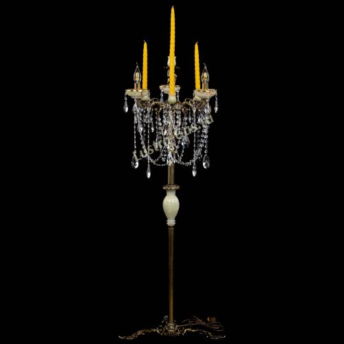 Торшер бронзовый Оникс №3 журавлик в Симферополе Гусь Хрустальный