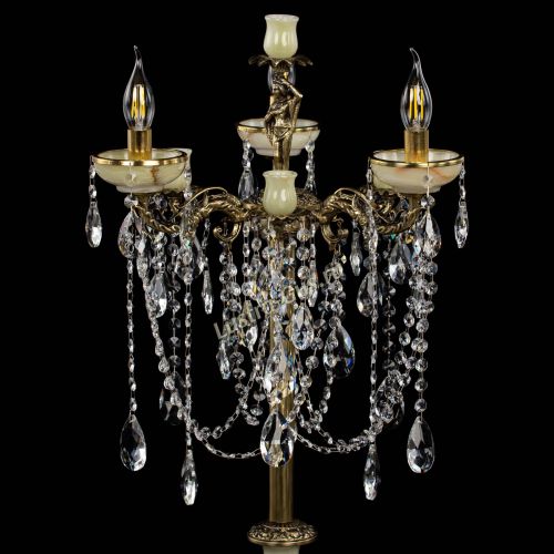 Торшер бронзовый Оникс №3 журавлик в Симферополе Гусь Хрустальный