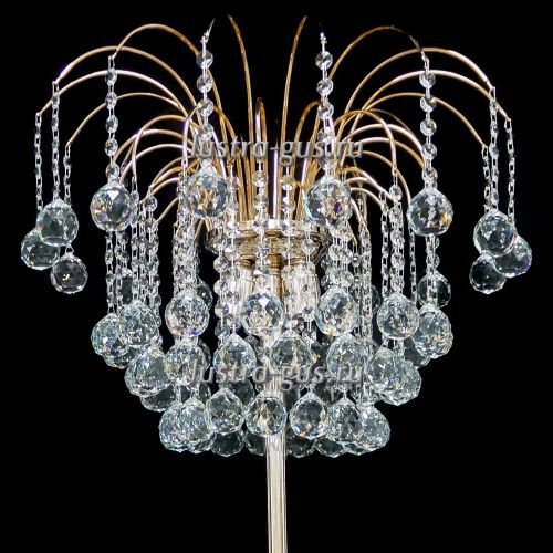 Торшер Каскад шар 40 короткий в Симферополе Гусь Хрустальный