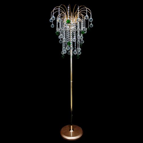 Торшер Каскад Шар средний цветной в Симферополе Гусь Хрустальный