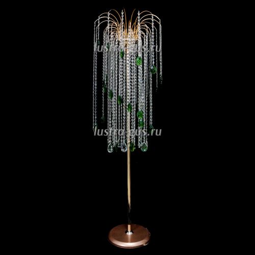 Торшер Каскад Винтаж длинный цветной в Симферополе Гусь Хрустальный