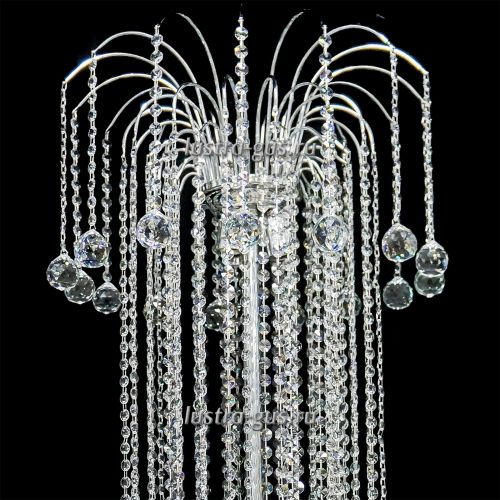 Торшер Каскад высокий в Симферополе Гусь Хрустальный