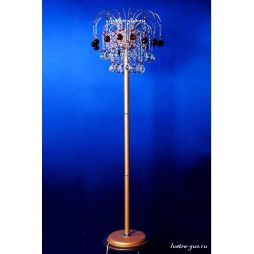 Торшер С нарядом Шар красный в Симферополе Гусь Хрустальный