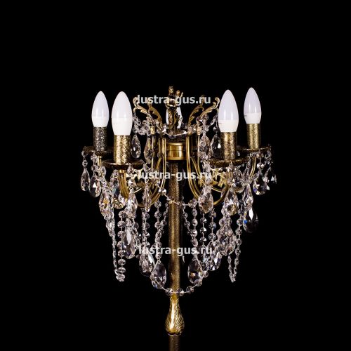 Торшер Изабелла 5 ламп в Симферополе Гусь Хрустальный