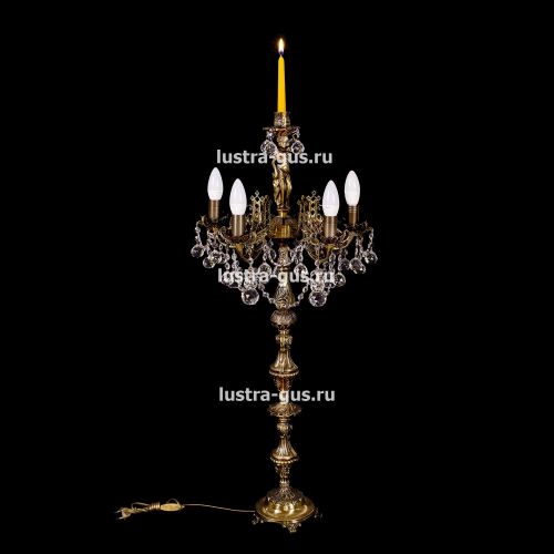 Торшер Изабелла богиня 5 ламп в Симферополе Гусь Хрустальный