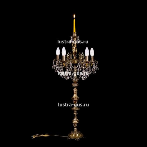 Торшер Изабелла богиня 5 ламп в Симферополе Гусь Хрустальный