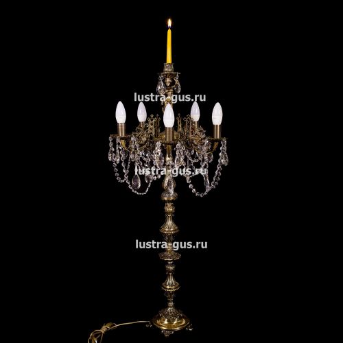 Торшер Изабелла богиня журавлик 5 ламп в Симферополе Гусь Хрустальный